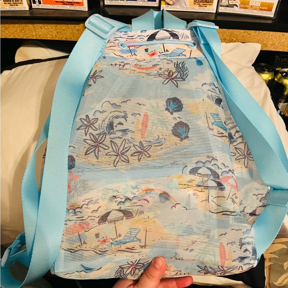 Vera Bradley Mesh Drawstring Backpack - Picture 2 of 3